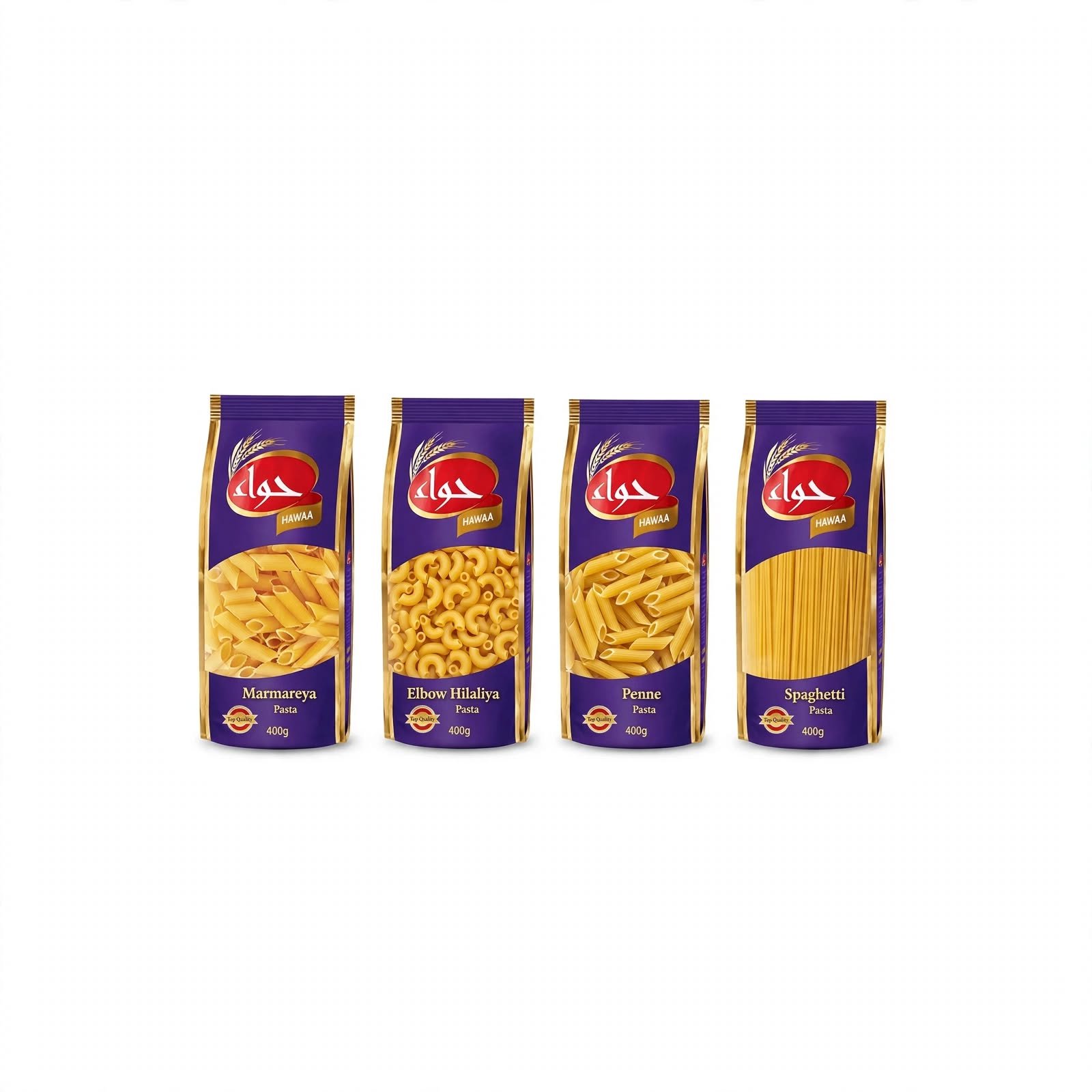 مكرونه حواء بأشكلها