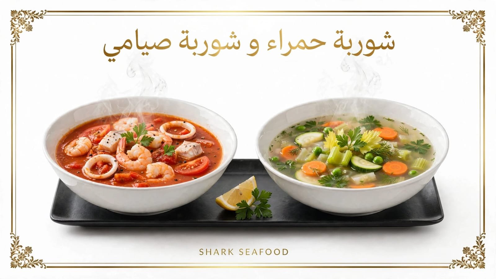شوربه حمراء وشوربه صيامي